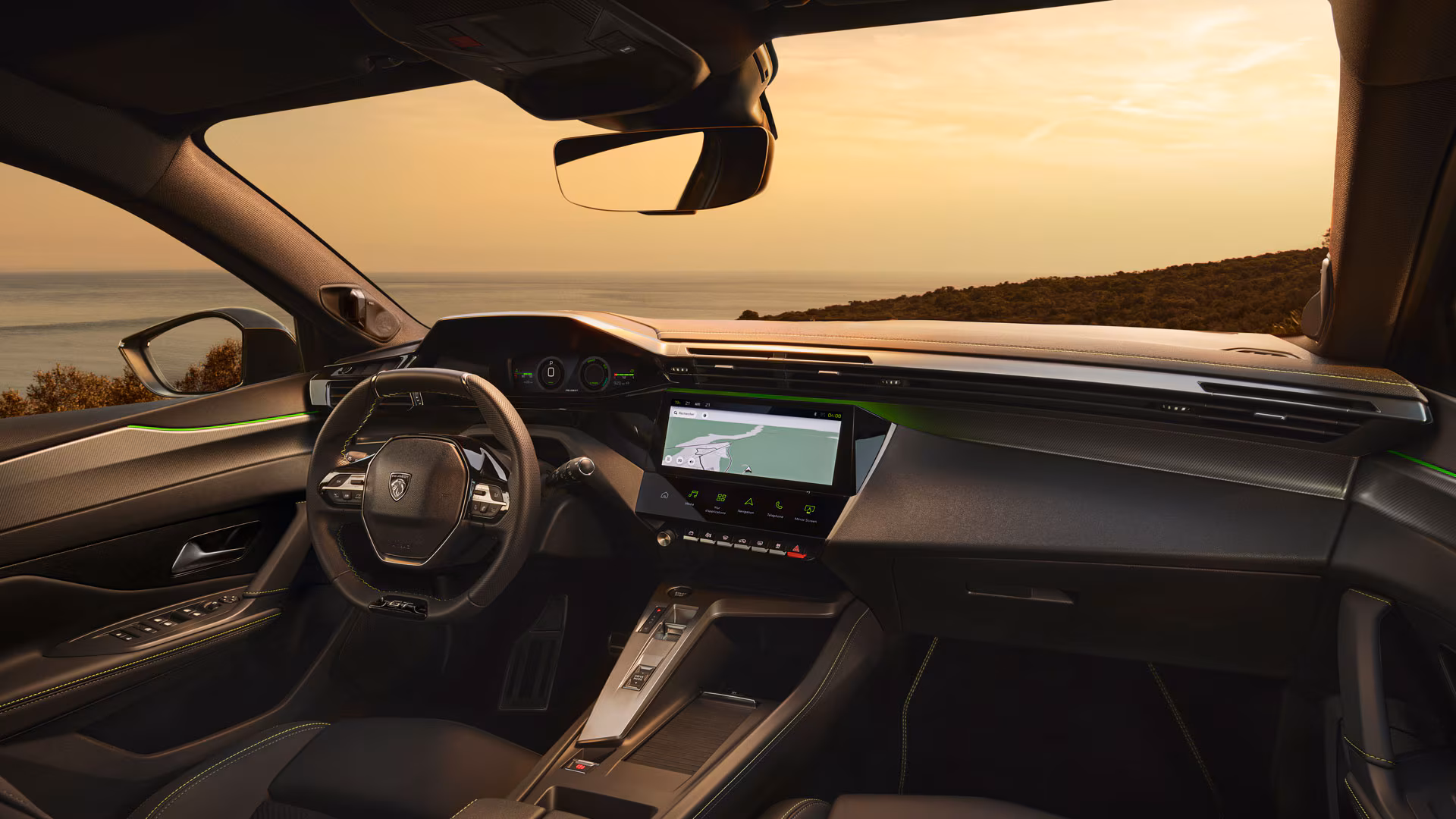 Peugeot 408 Hybrid Reveal Interior D 1920x1080