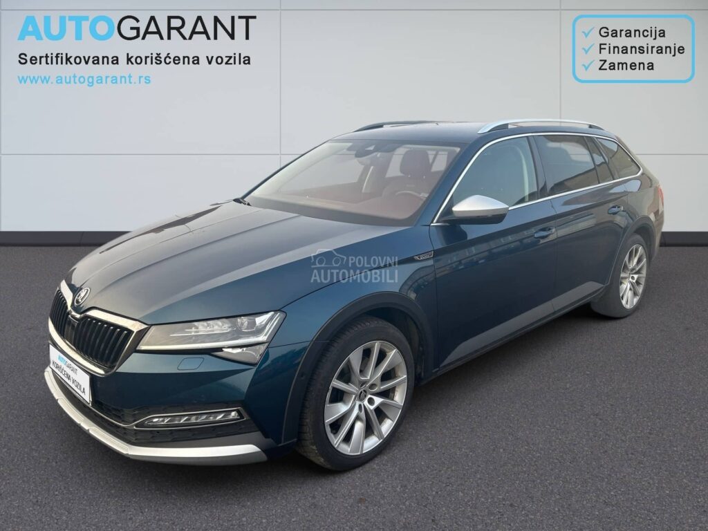 Škoda Superb 2.0 SCOUT 4X4 DSG